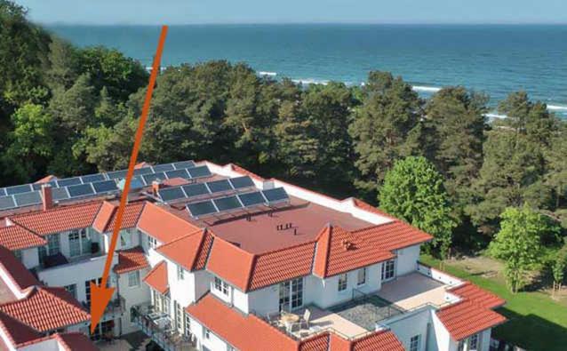 Haus Meeresblick - Ferienwohnung Strandnah A 1.07 Baabe Eksteriør billede